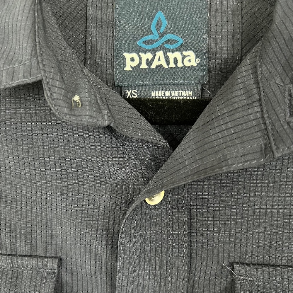 Prana Cayman Shirt Short-sleeve XS, NWT gropcore outdoor hiking athletic - Picture 5 of 16